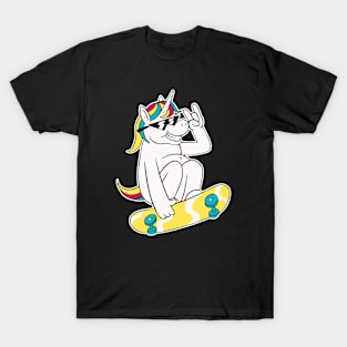 Skater Unicorn T-Shirt